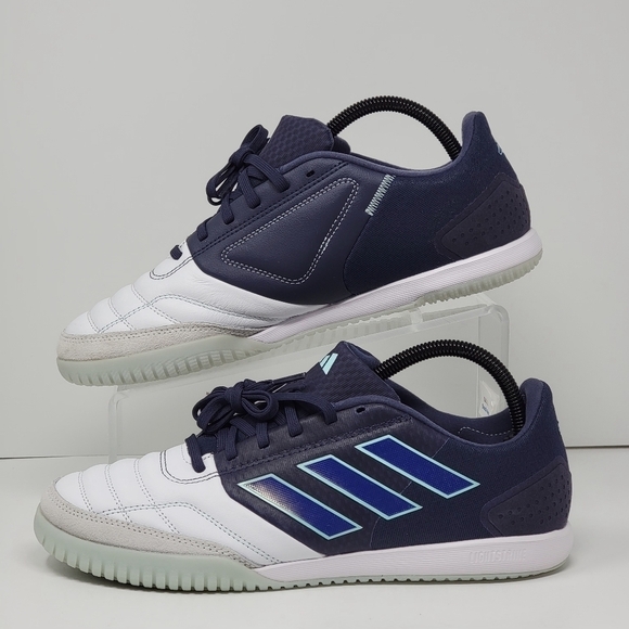 Adidas Top Sala Competition Indoor Soccer Shoes IE1547 Men Sz 12 Navy White New